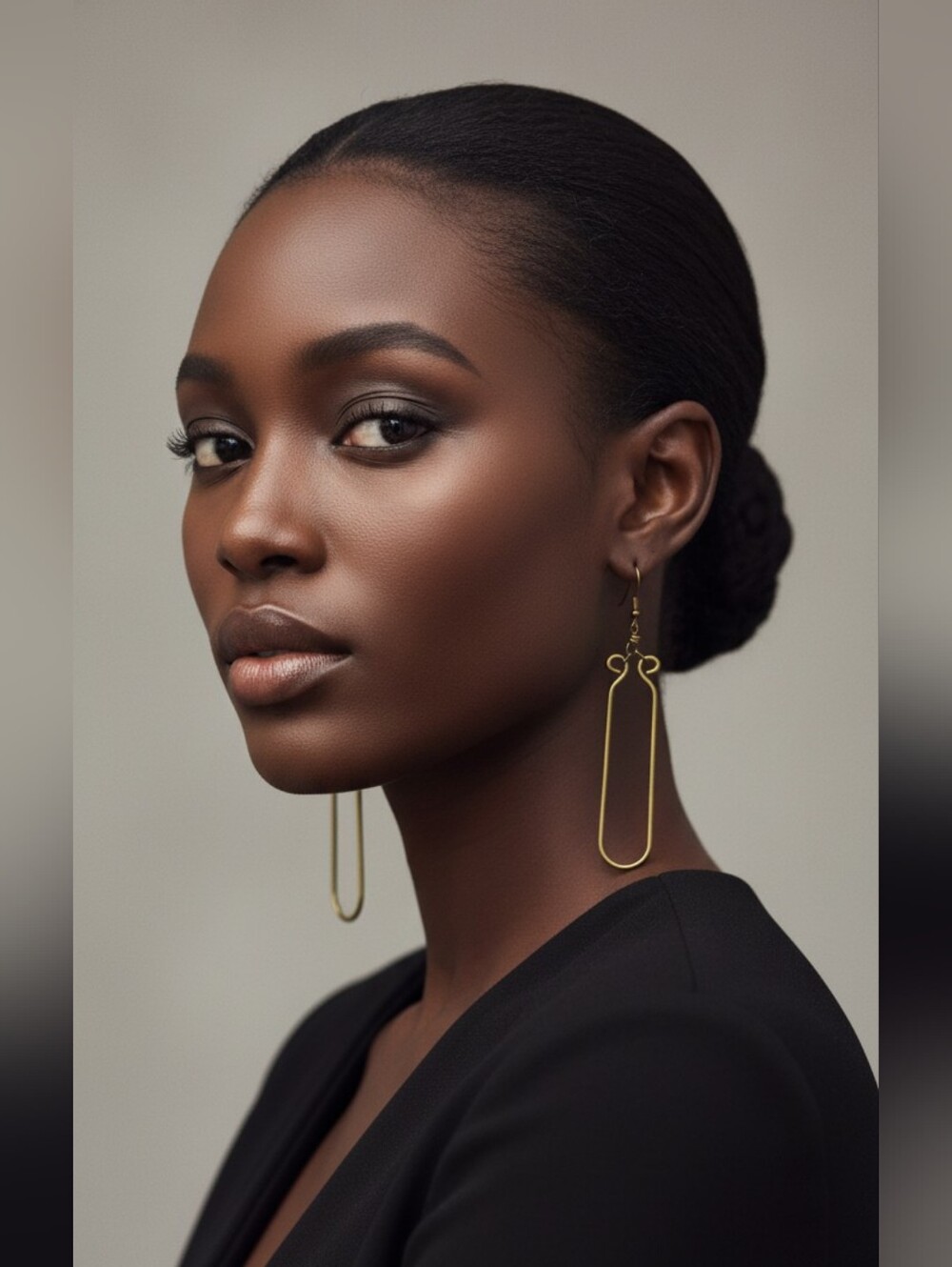 Elegant Gold Long Drop Earrings for Women